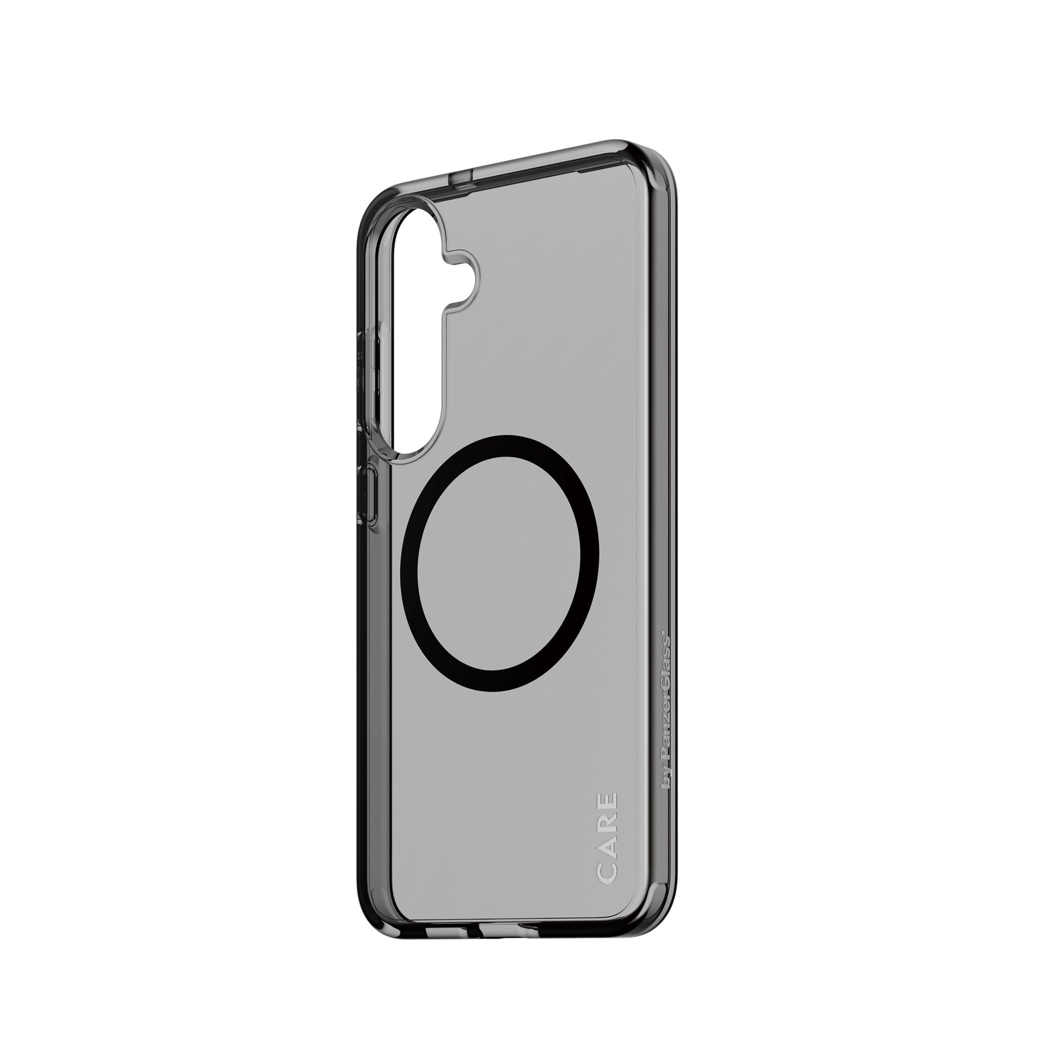 CARE by PanzerGlass® Flagship Case Urban Combat Smokey w. Black Qi Compatible Samsung Galaxy S25+